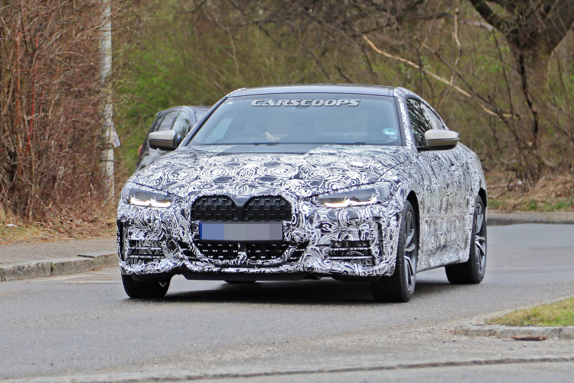 2021 BMW 4-Series Coupe’s Grille Sends Kia Vibes In Fresh Spy Shots