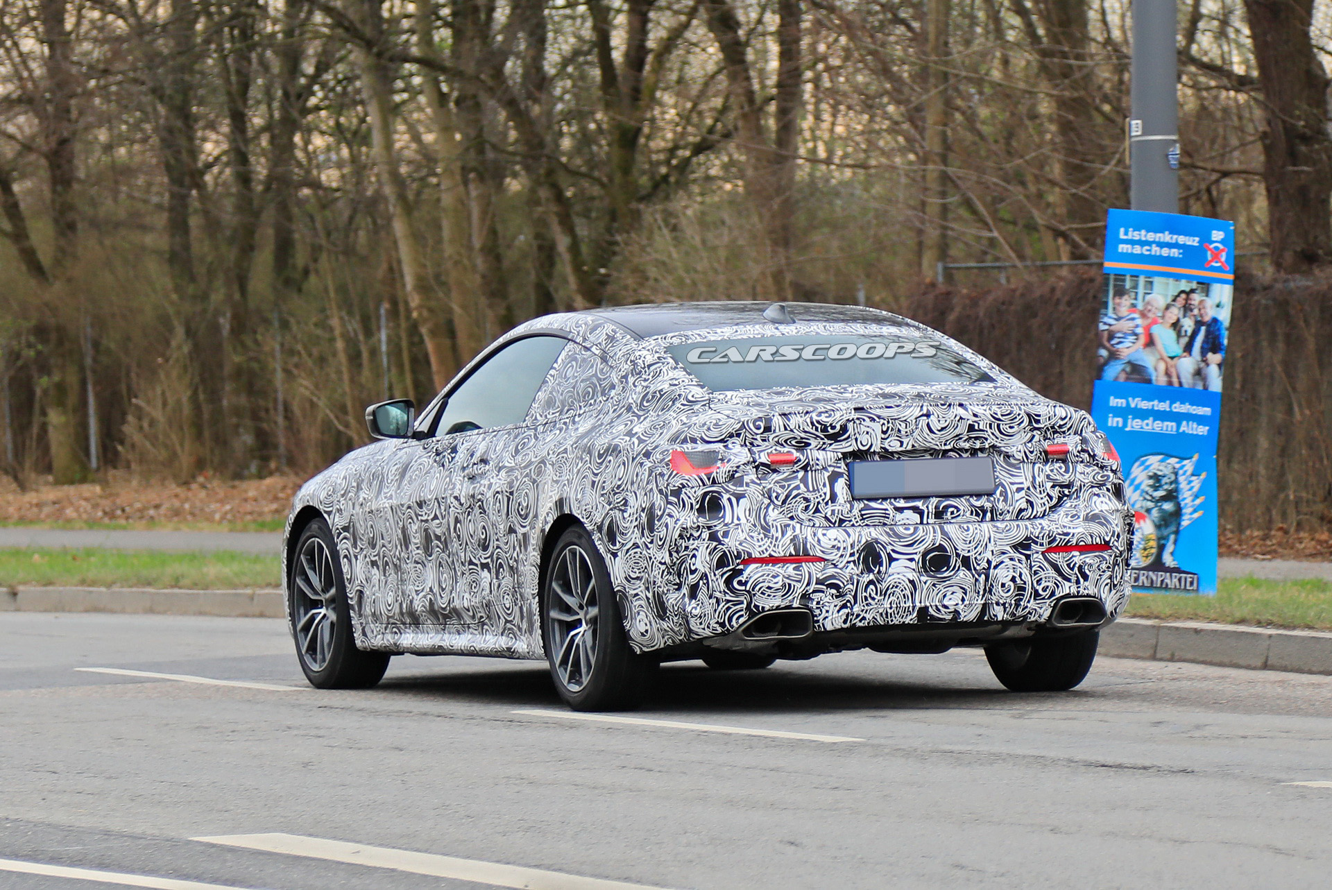 2021 BMW 4-Series Coupe’s Grille Sends Kia Vibes In Fresh Spy Shots