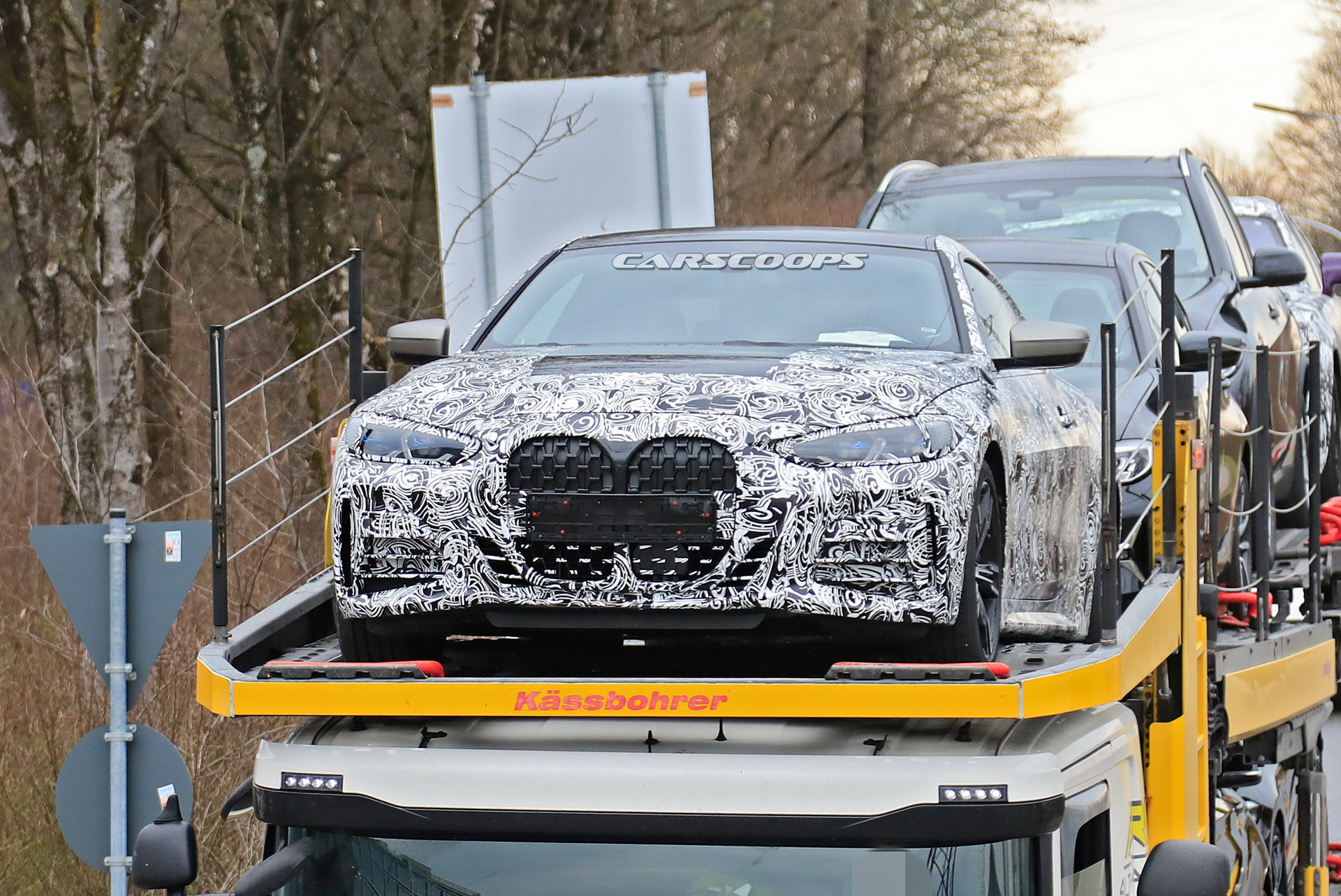 2021 BMW 4-Series Coupe’s Grille Sends Kia Vibes In Fresh Spy Shots
