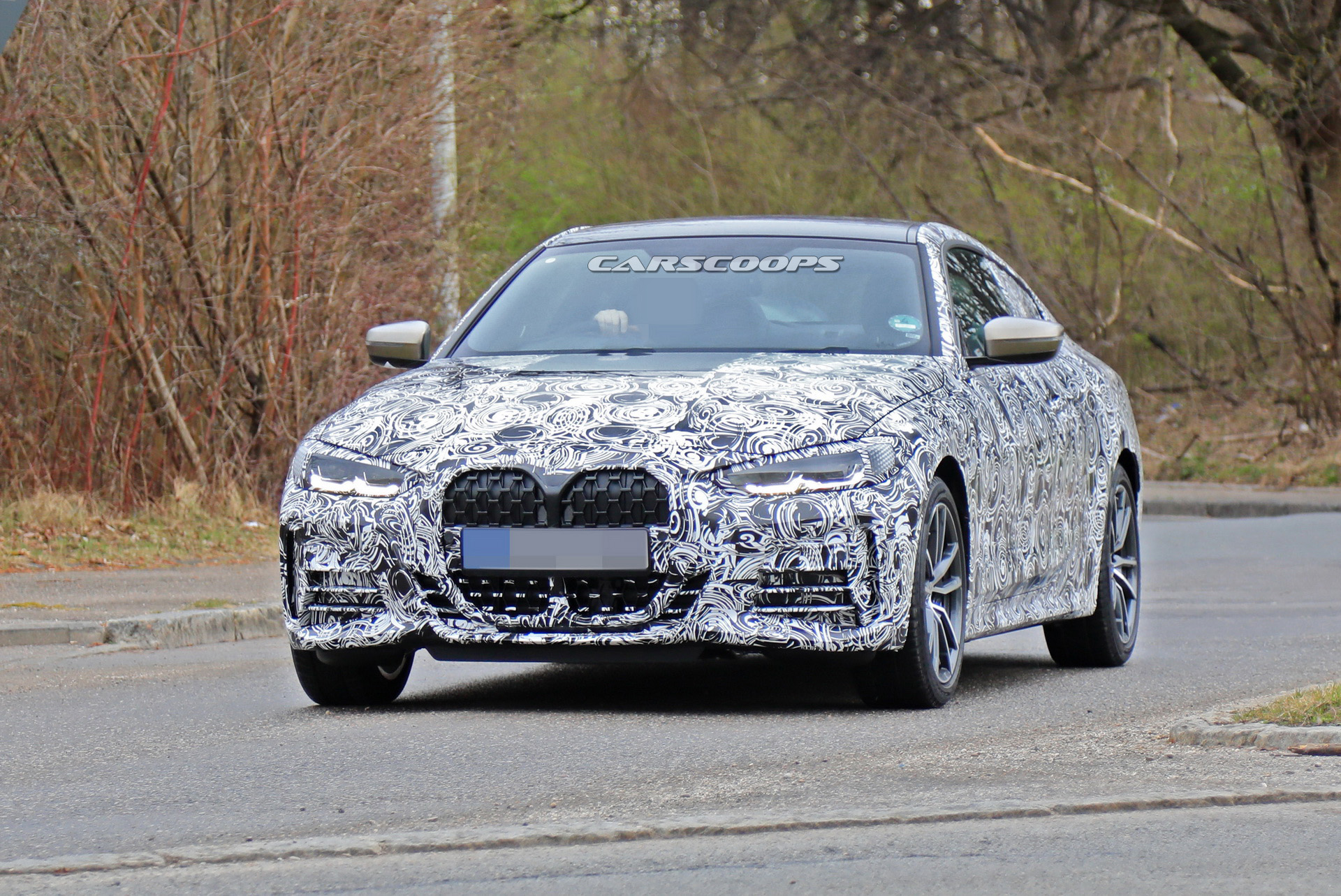 2021 BMW 4-Series Coupe’s Grille Sends Kia Vibes In Fresh Spy Shots