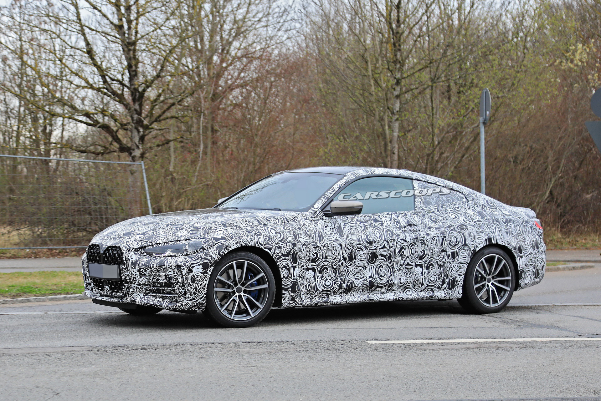 2021 BMW 4-Series Coupe’s Grille Sends Kia Vibes In Fresh Spy Shots