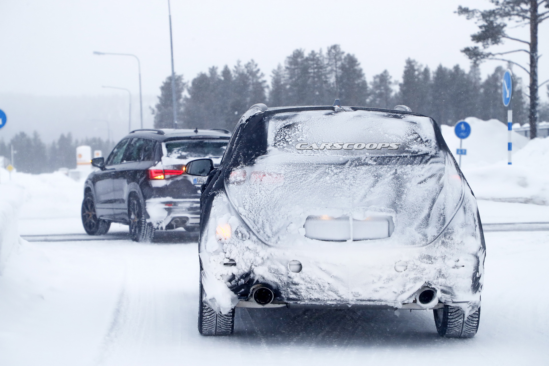 2021 Hyundai Kona N Hides Athletic Crossover Body Beneath Thick Camo