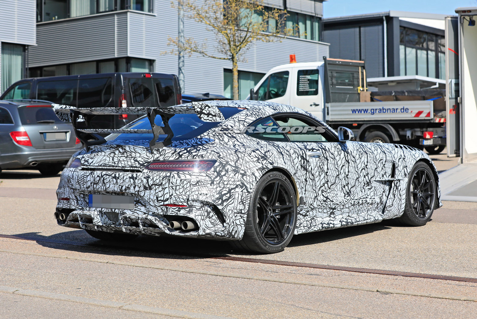 2021 Mercedes-AMG GT R Black Series Shows More Of Its Dark Side