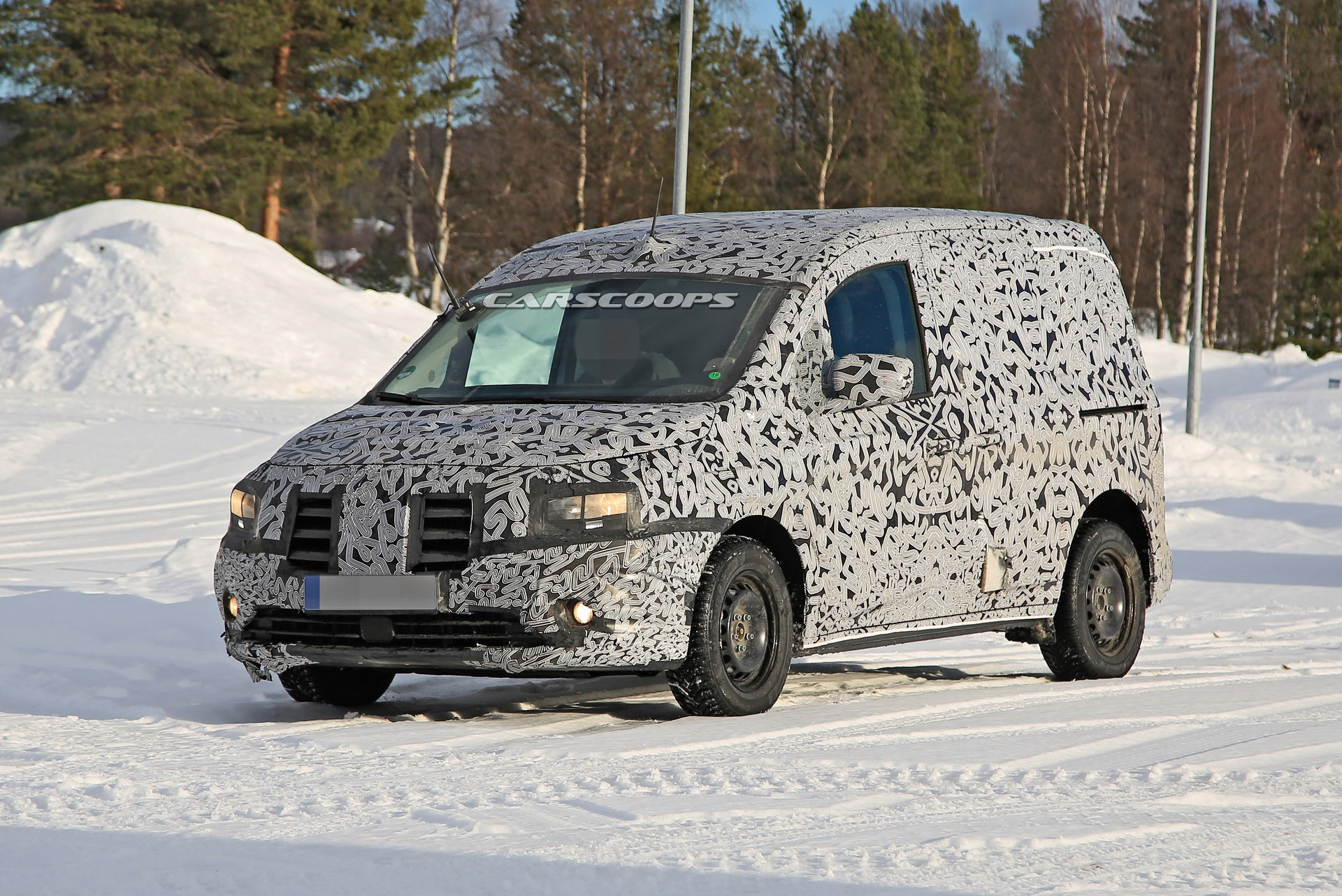 There’s An All-New 2021 Mercedes-Benz Citan Hiding Underneath That Heavy Camo