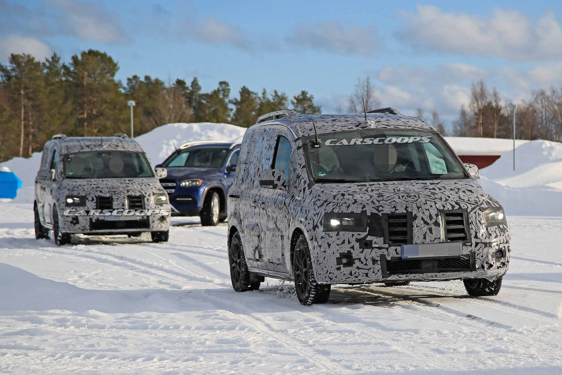 There’s An All-New 2021 Mercedes-Benz Citan Hiding Underneath That Heavy Camo