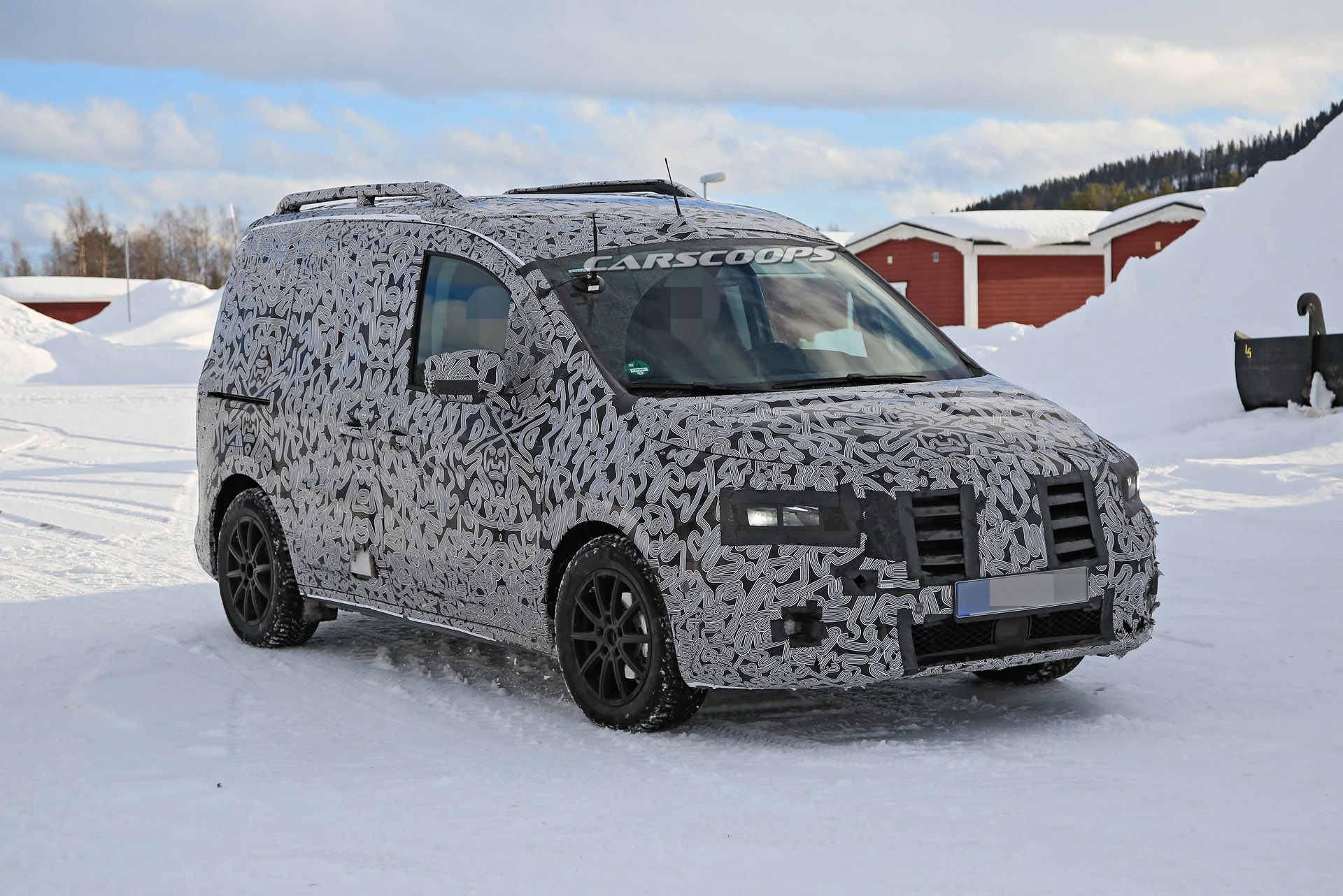 There’s An All-New 2021 Mercedes-Benz Citan Hiding Underneath That Heavy Camo