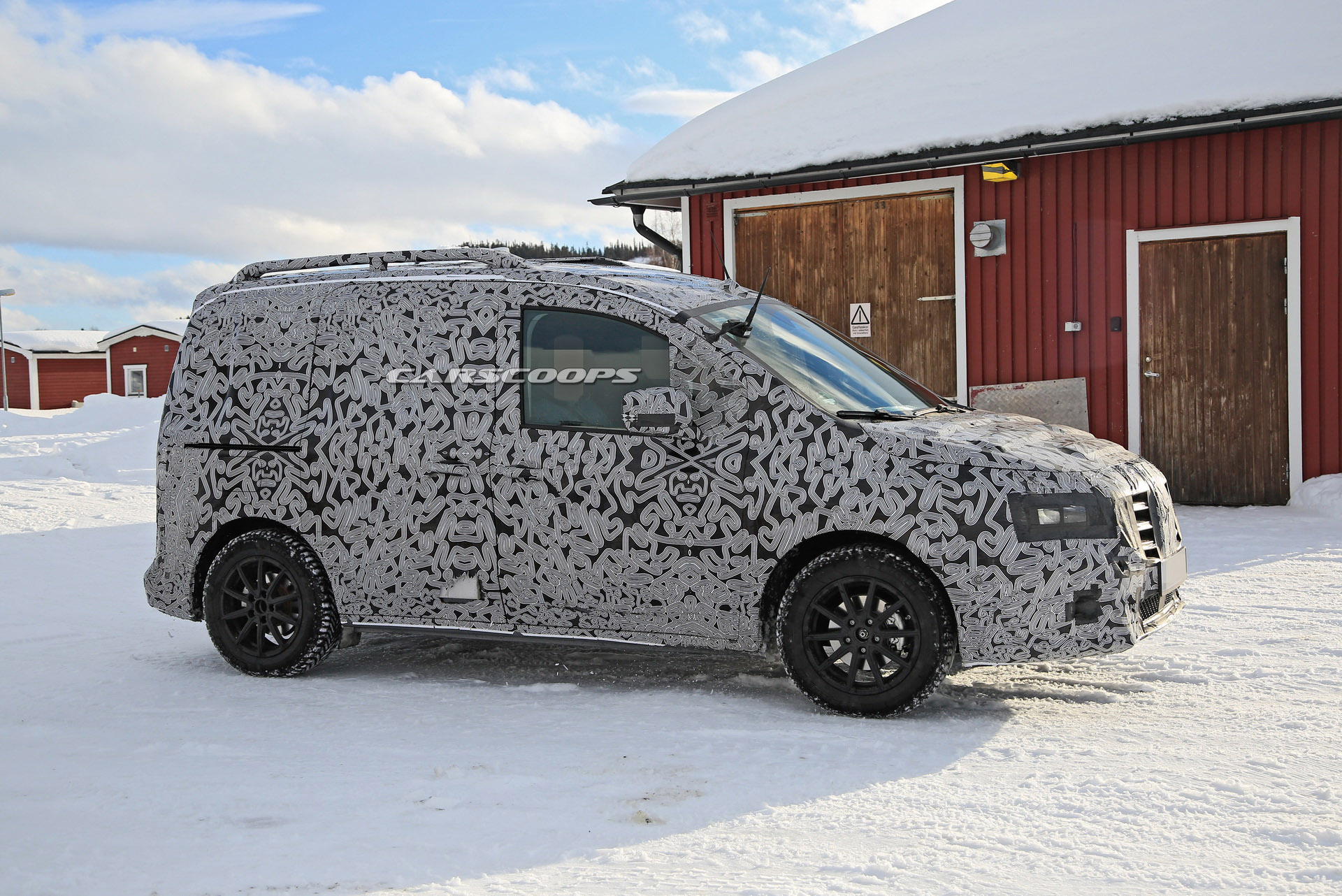 There’s An All-New 2021 Mercedes-Benz Citan Hiding Underneath That Heavy Camo