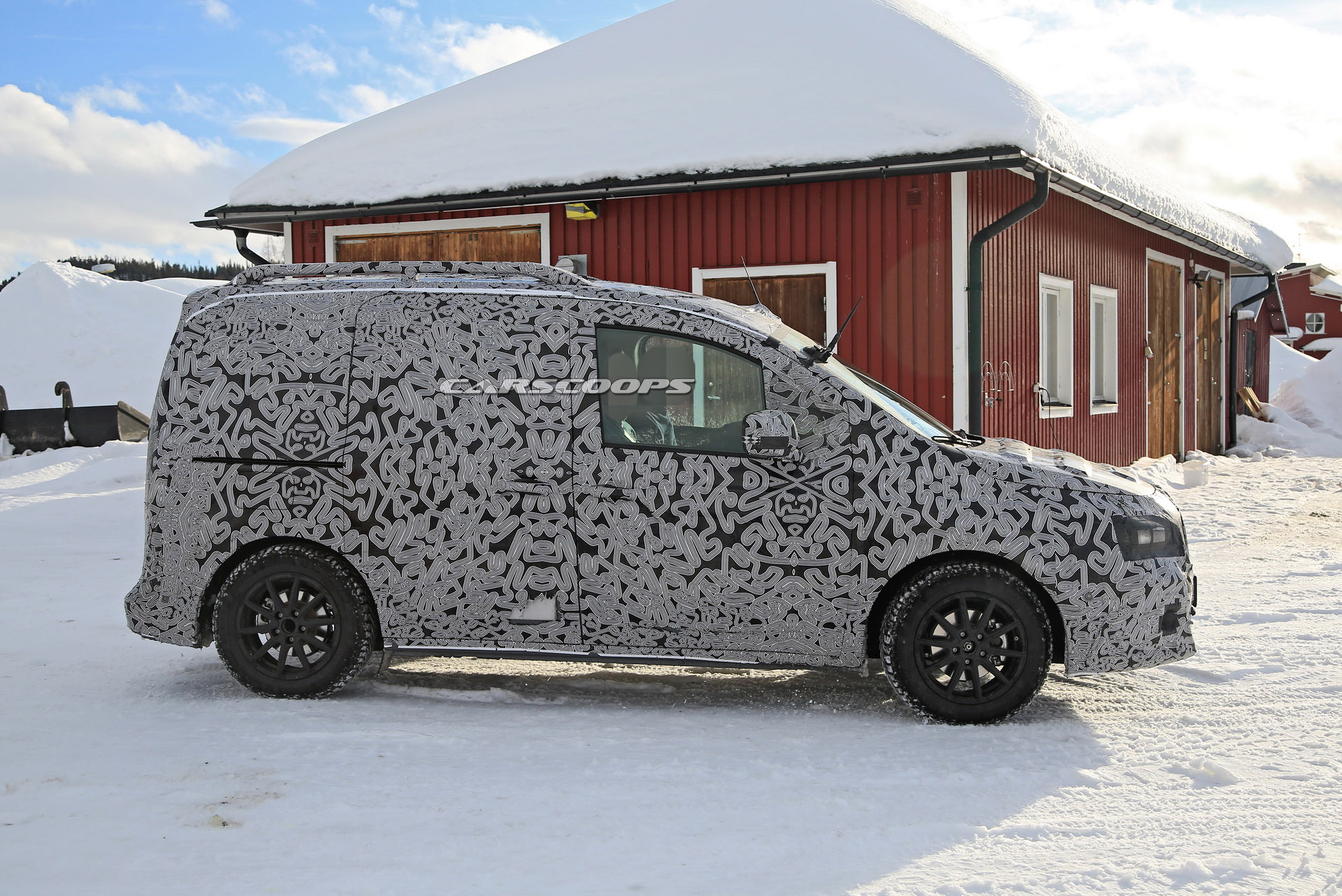 There’s An All-New 2021 Mercedes-Benz Citan Hiding Underneath That Heavy Camo