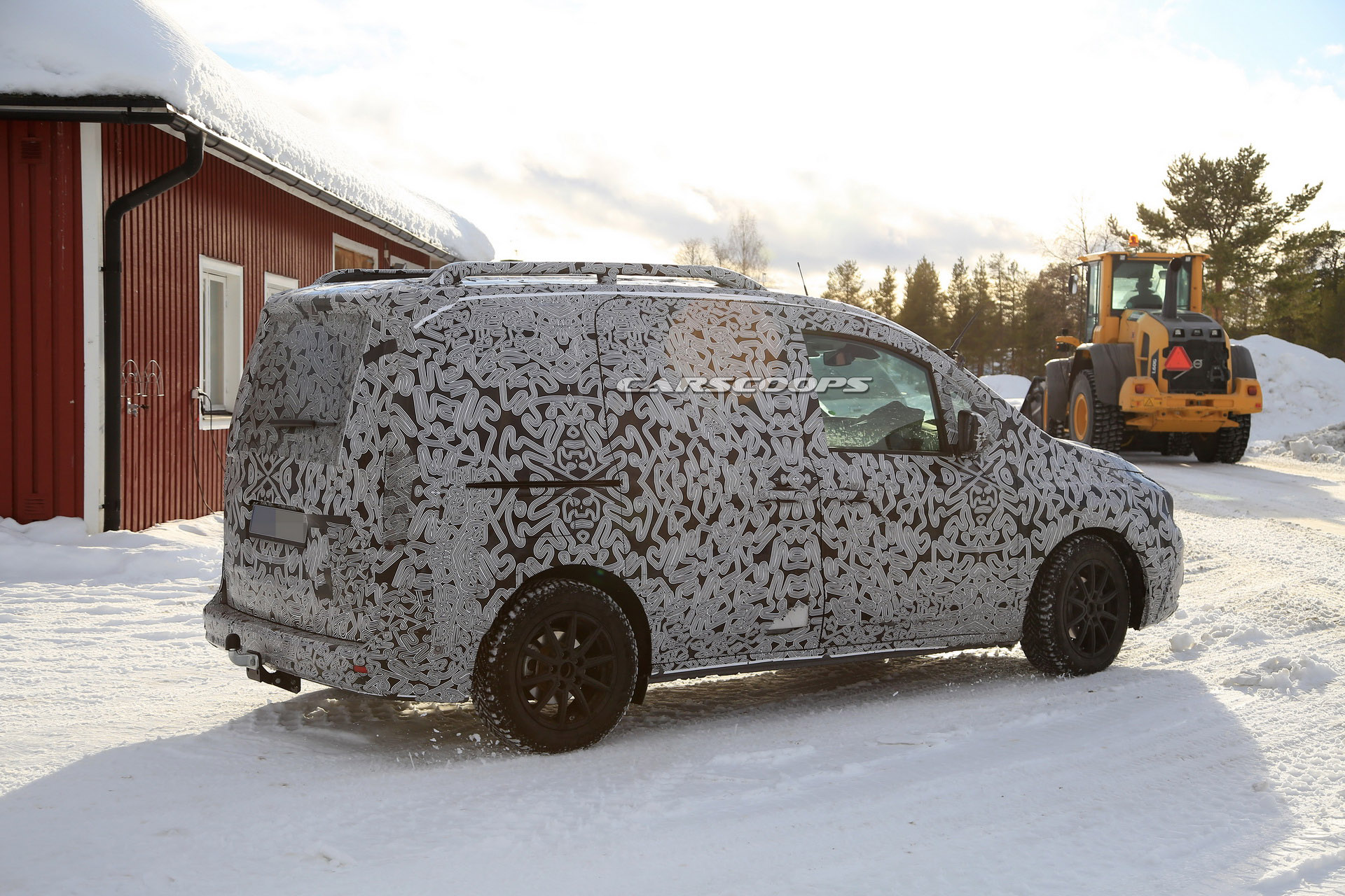 There’s An All-New 2021 Mercedes-Benz Citan Hiding Underneath That Heavy Camo