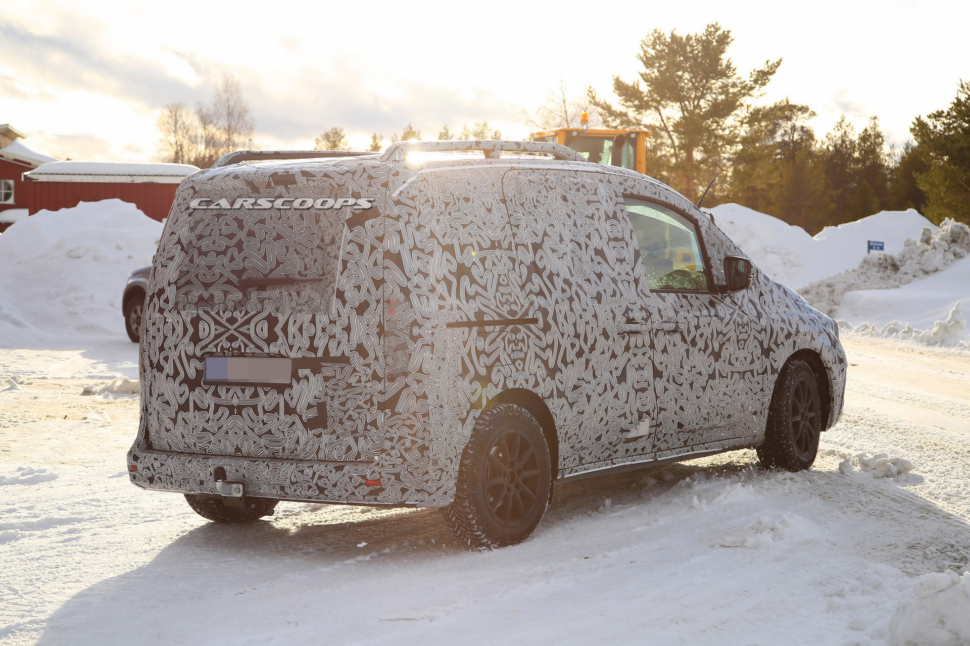 There’s An All-New 2021 Mercedes-Benz Citan Hiding Underneath That Heavy Camo