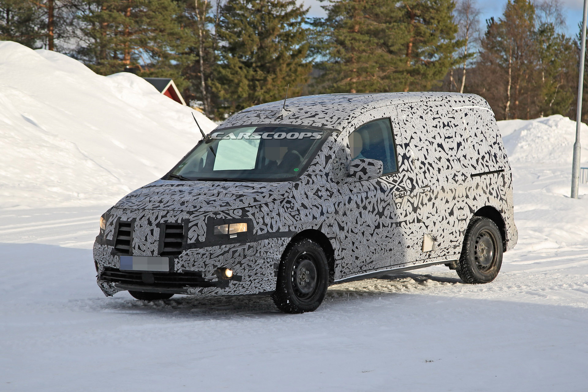 There’s An All-New 2021 Mercedes-Benz Citan Hiding Underneath That Heavy Camo