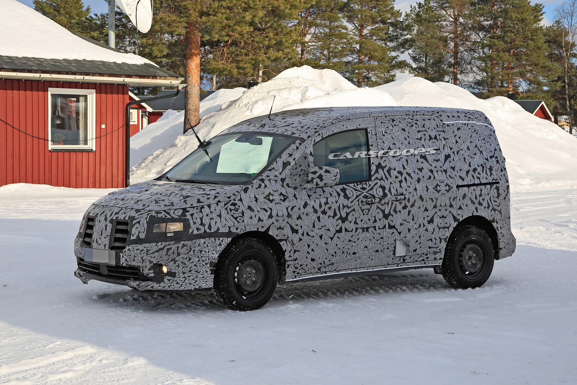 There’s An All-New 2021 Mercedes-Benz Citan Hiding Underneath That Heavy Camo