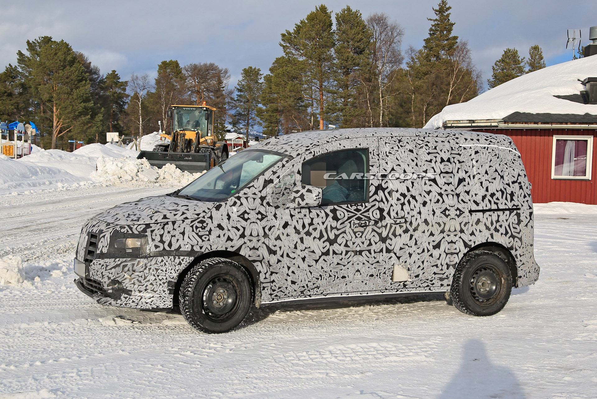 There’s An All-New 2021 Mercedes-Benz Citan Hiding Underneath That Heavy Camo