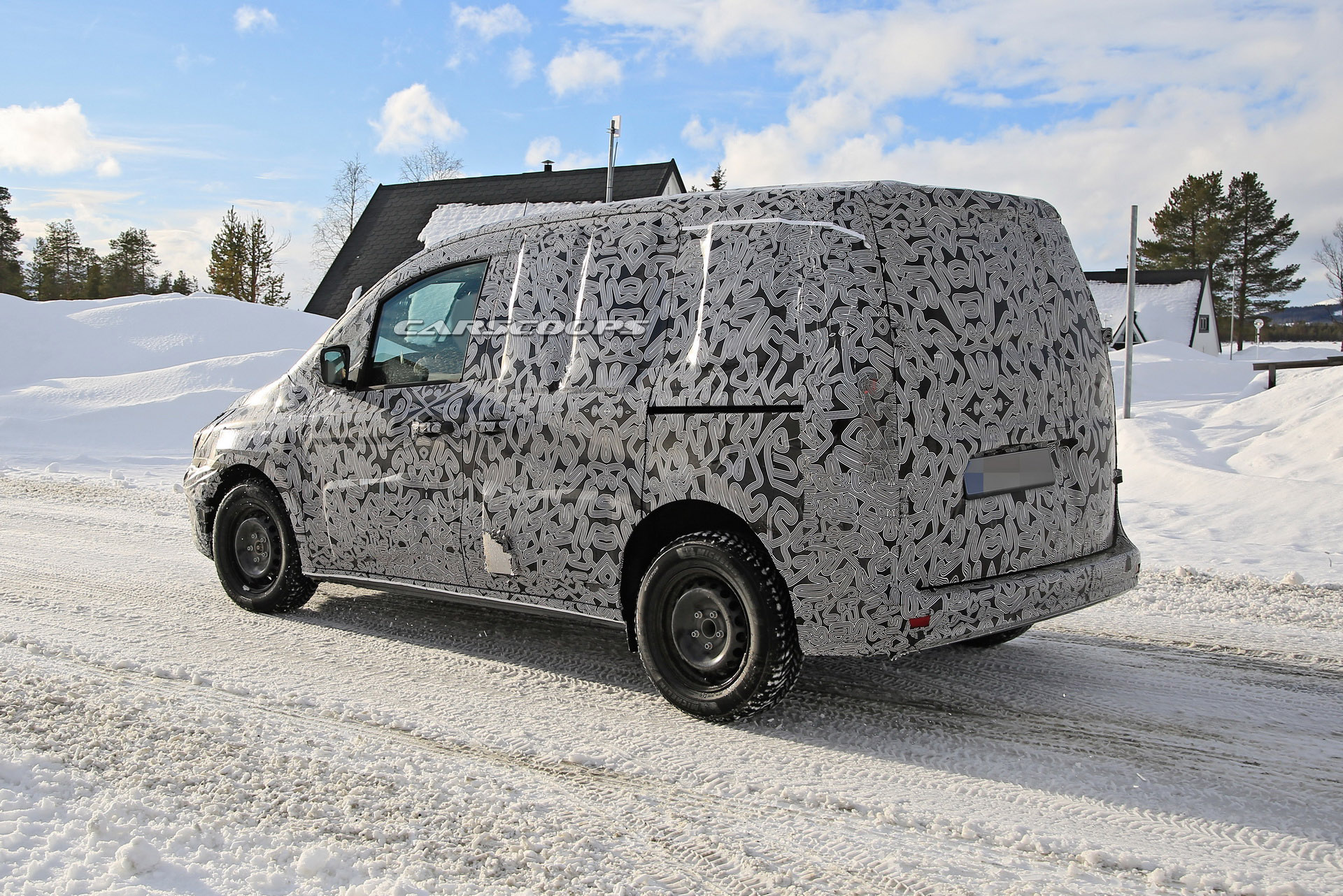 There’s An All-New 2021 Mercedes-Benz Citan Hiding Underneath That Heavy Camo