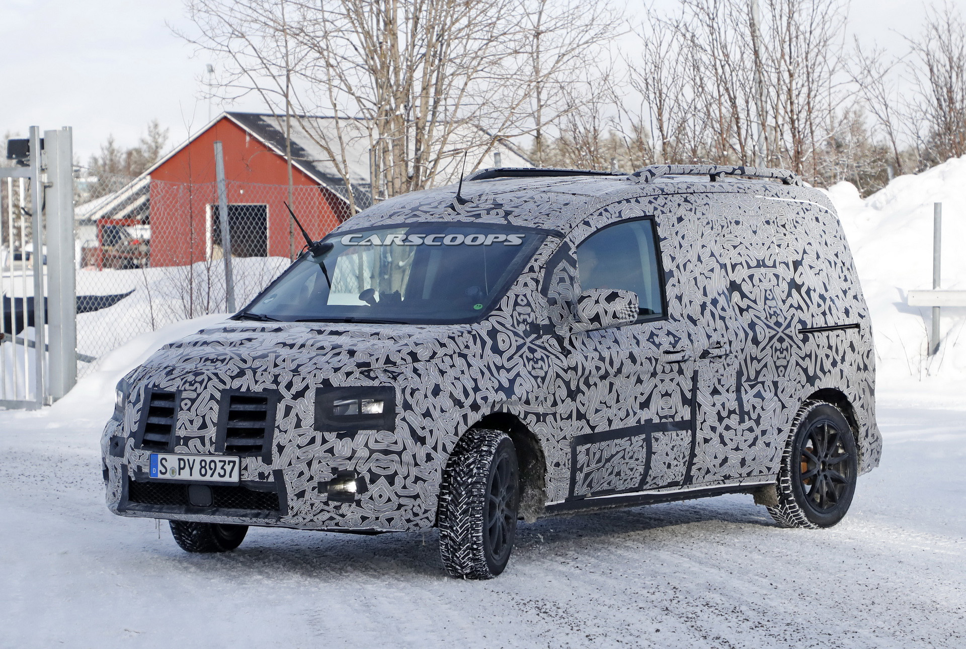 There’s An All-New 2021 Mercedes-Benz Citan Hiding Underneath That Heavy Camo