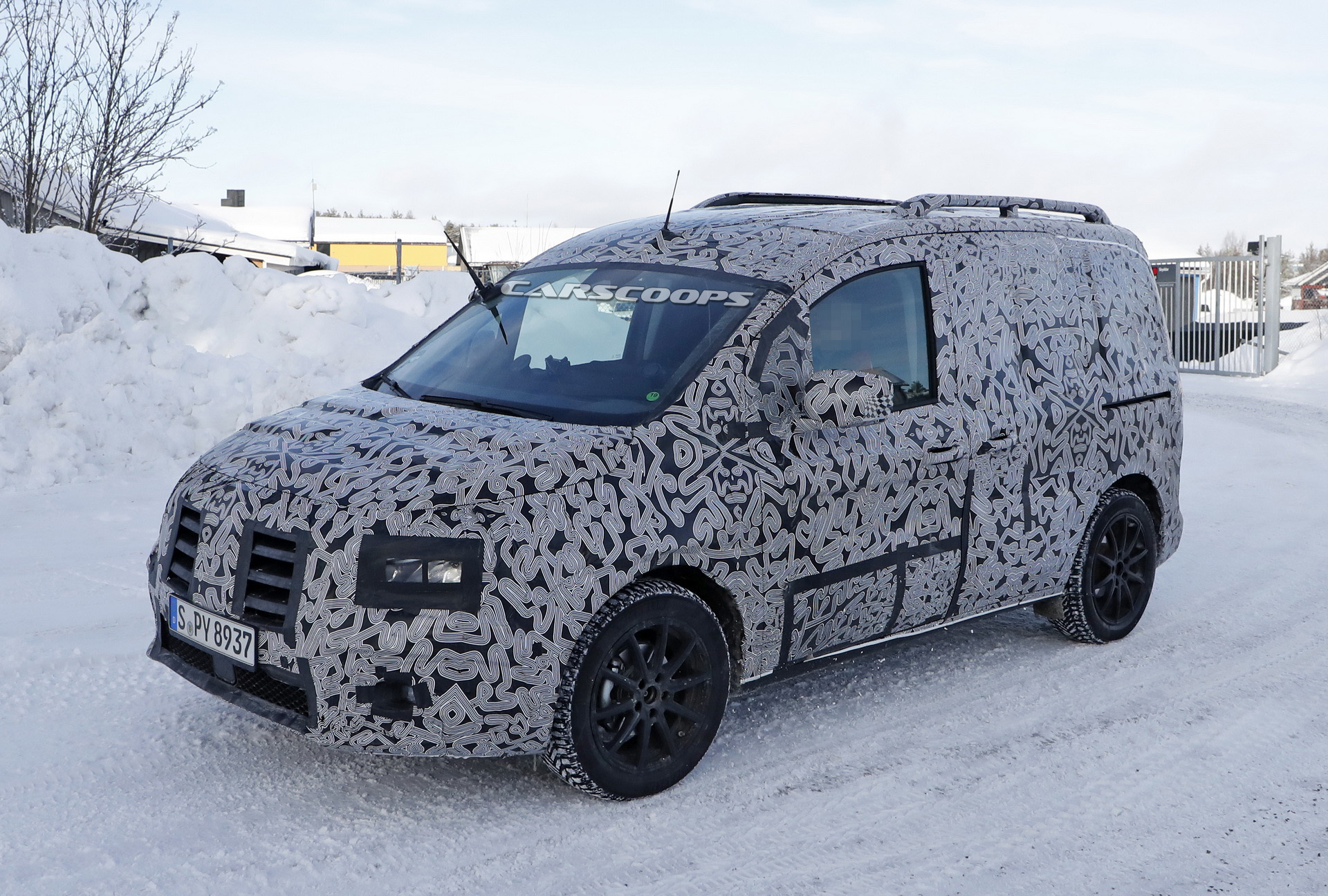 There’s An All-New 2021 Mercedes-Benz Citan Hiding Underneath That Heavy Camo