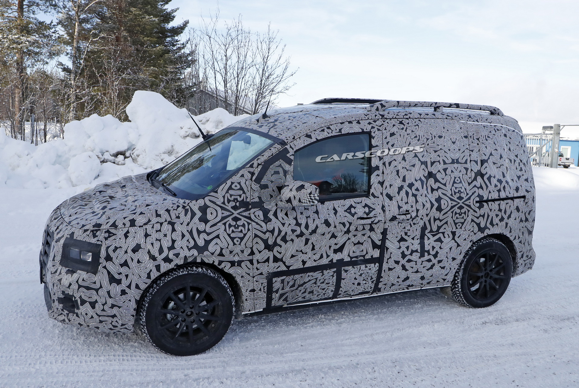 There’s An All-New 2021 Mercedes-Benz Citan Hiding Underneath That Heavy Camo