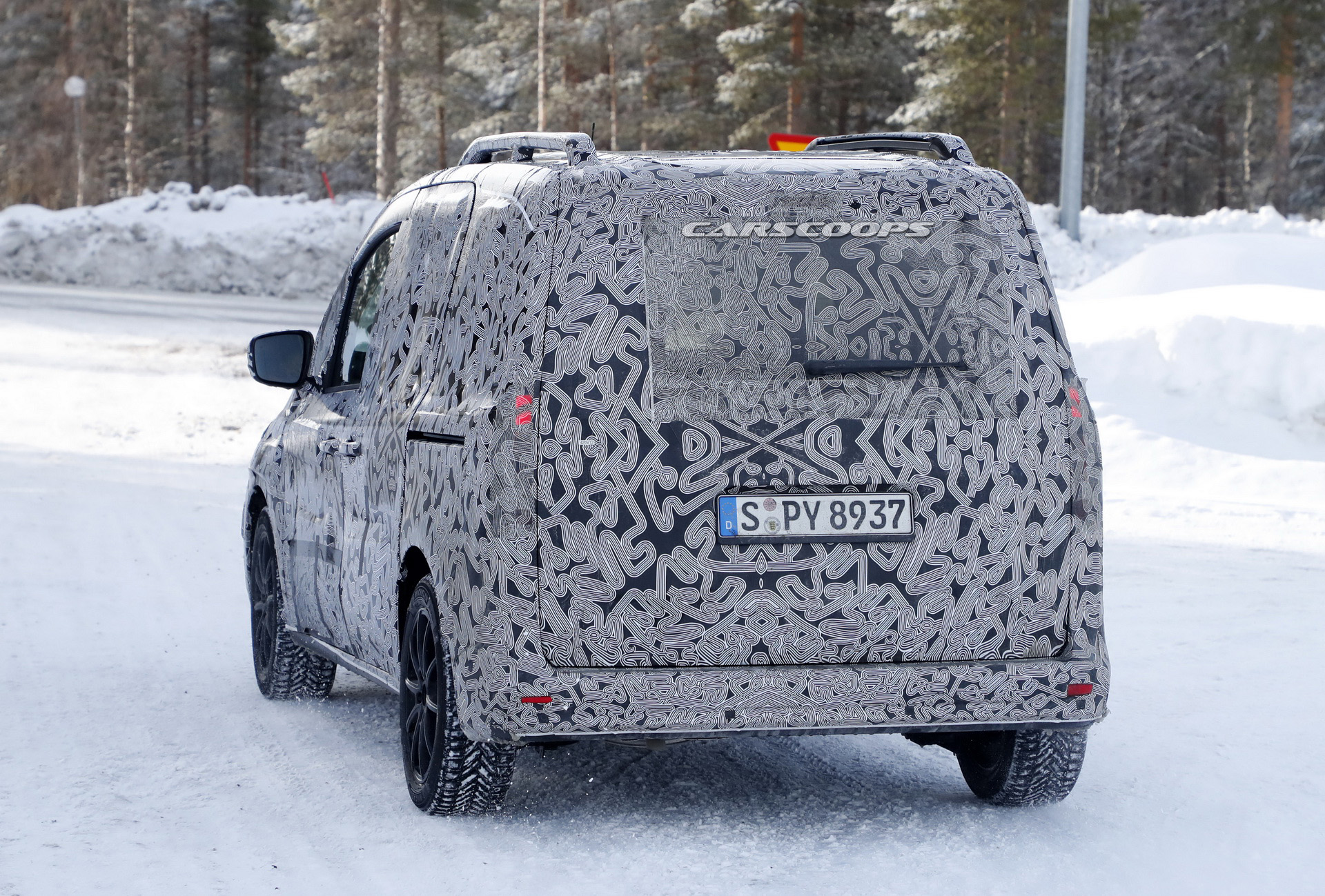 There’s An All-New 2021 Mercedes-Benz Citan Hiding Underneath That Heavy Camo