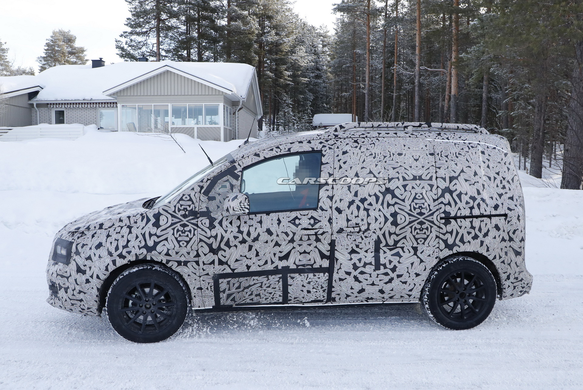 There’s An All-New 2021 Mercedes-Benz Citan Hiding Underneath That Heavy Camo