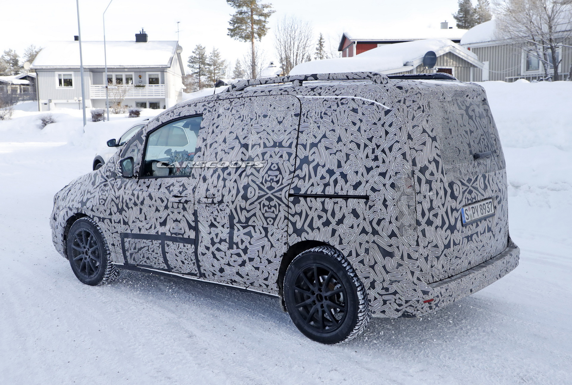 There’s An All-New 2021 Mercedes-Benz Citan Hiding Underneath That Heavy Camo