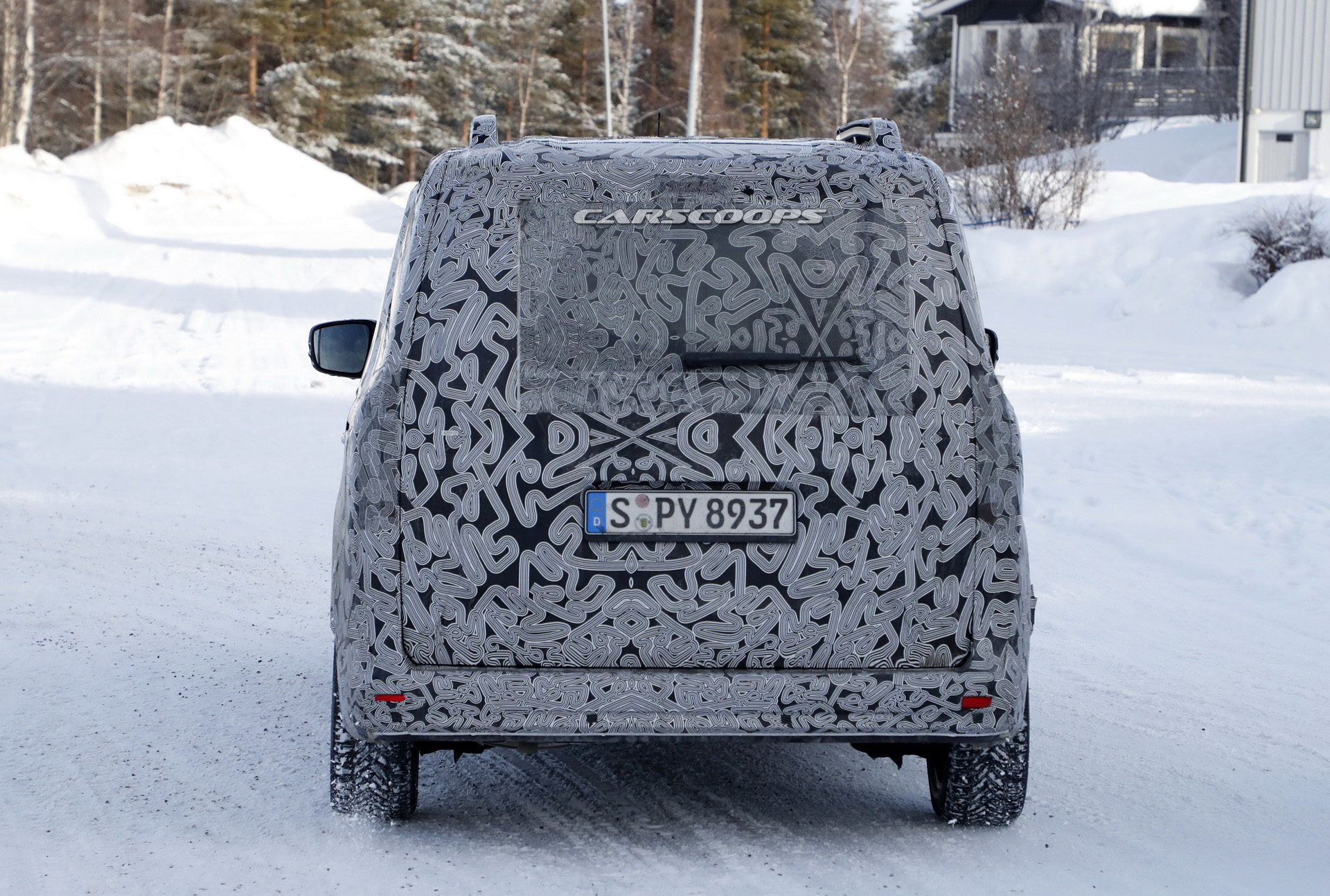 There’s An All-New 2021 Mercedes-Benz Citan Hiding Underneath That Heavy Camo