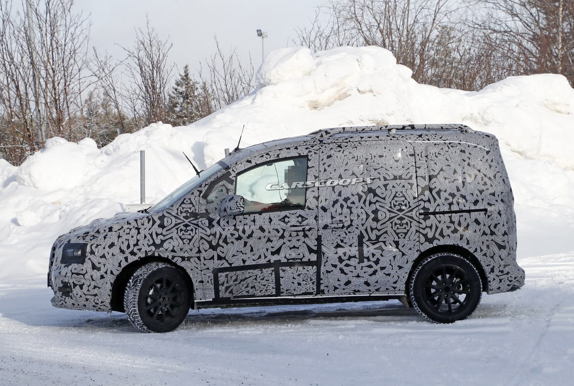 There’s An All-New 2021 Mercedes-Benz Citan Hiding Underneath That Heavy Camo