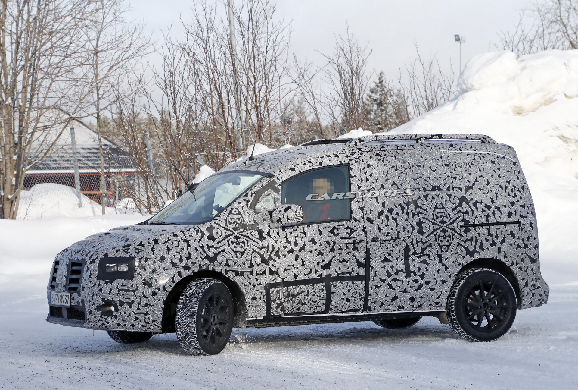 There’s An All-New 2021 Mercedes-Benz Citan Hiding Underneath That Heavy Camo
