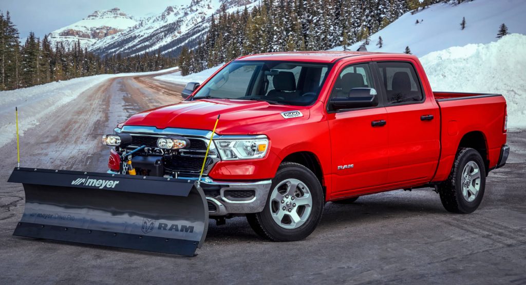 2021 Ram 1500 Gets Snow Plow Prep Package In The First Days Of Spring