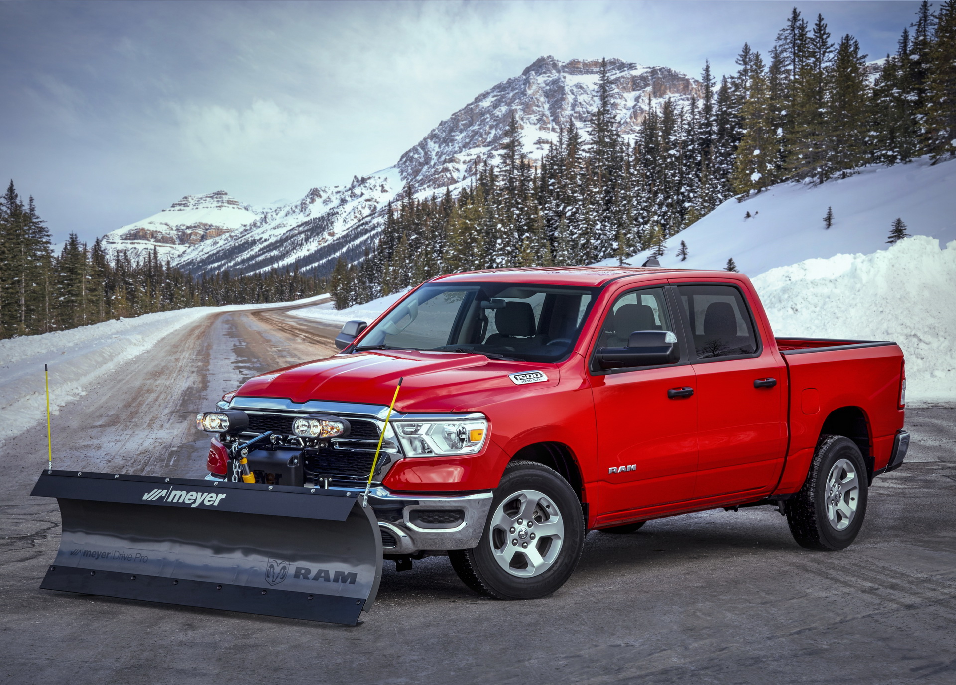 2021 Ram 1500 Gets Snow Plow Prep Package In The First Days Of Spring