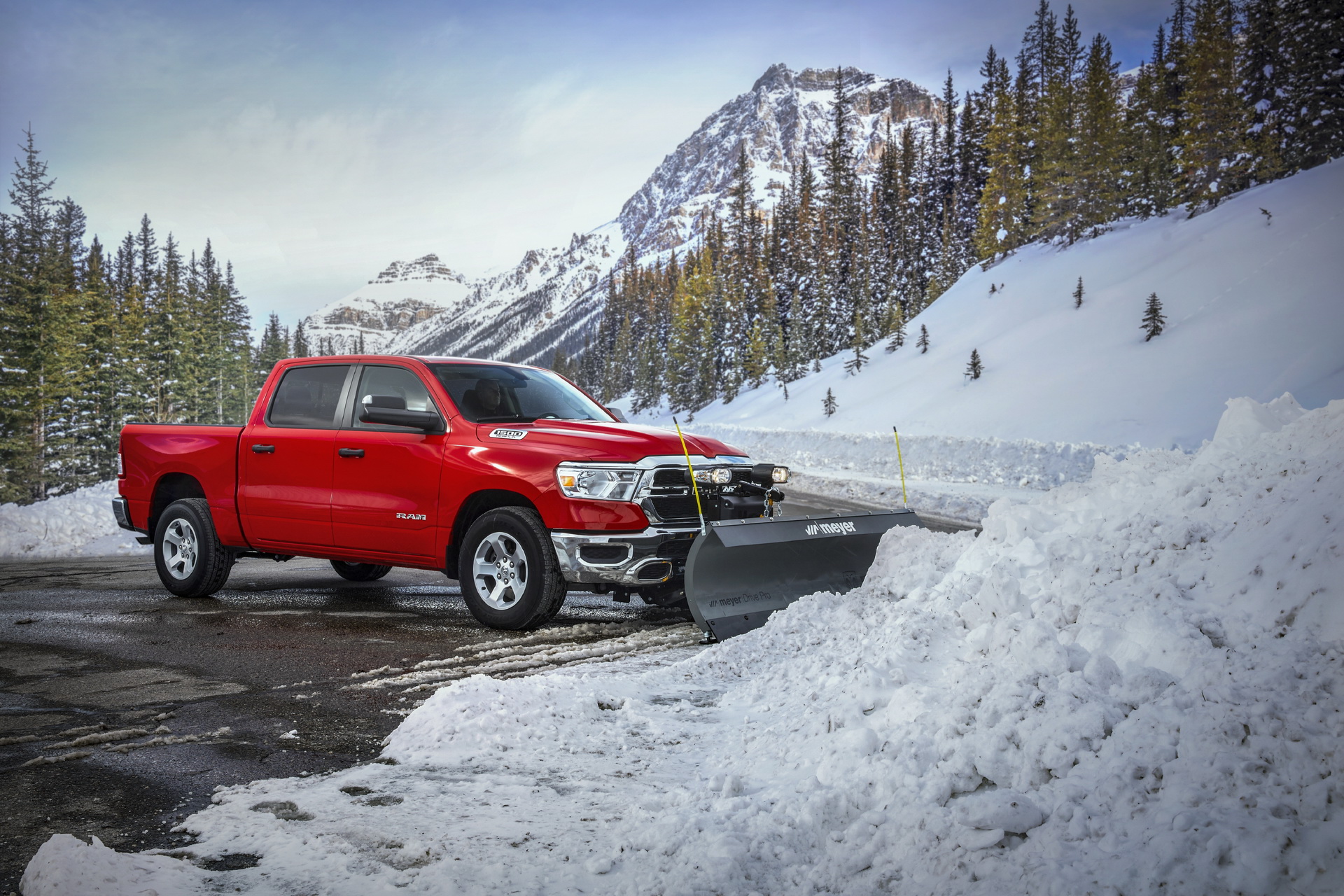 2021 Ram 1500 Gets Snow Plow Prep Package In The First Days Of Spring