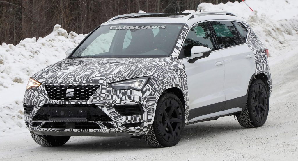  2021 SEAT Ateca Facelift Reveals More Of Its Revised Styling