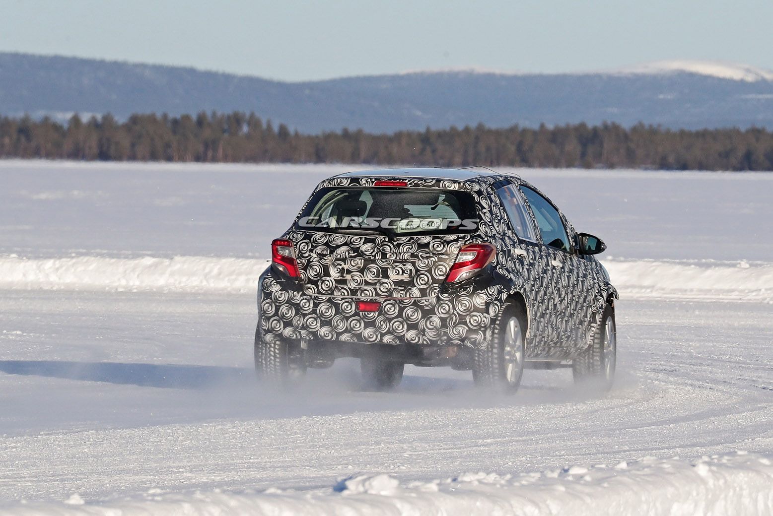 2021 Toyota Yaris-Based SUV And Yaris Cross Spied Playing In The Snow