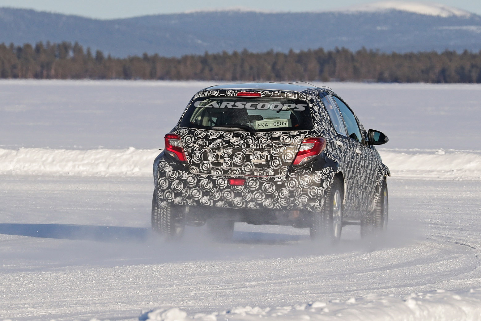 2021 Toyota Yaris-Based SUV And Yaris Cross Spied Playing In The Snow