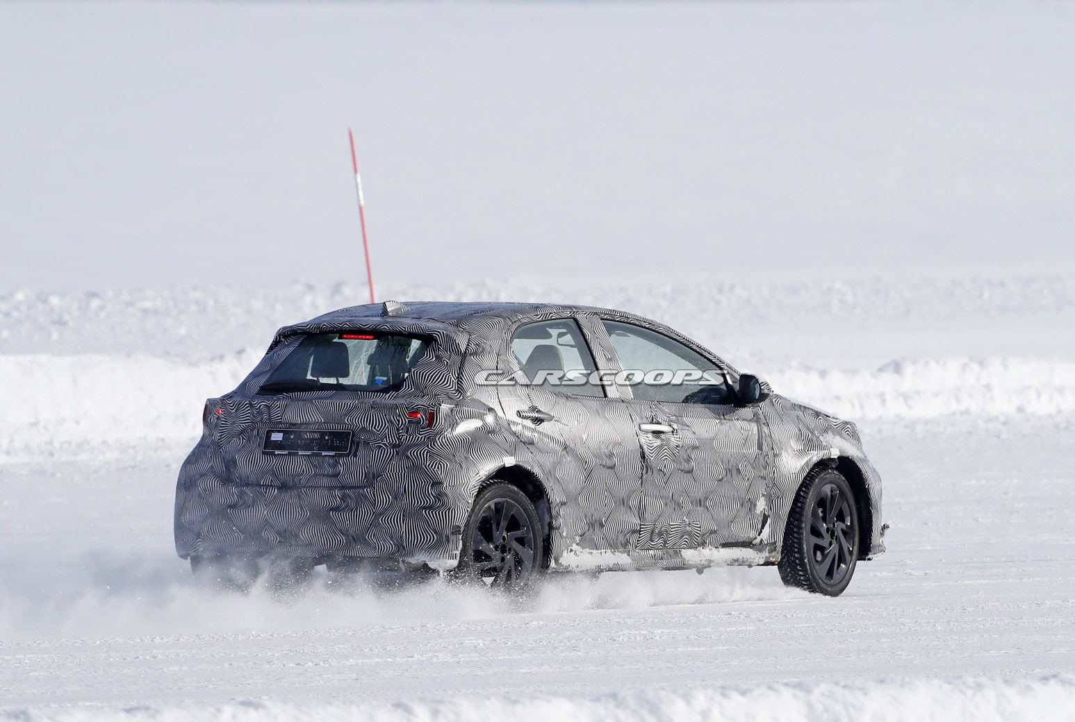 2021 Toyota Yaris-Based SUV And Yaris Cross Spied Playing In The Snow