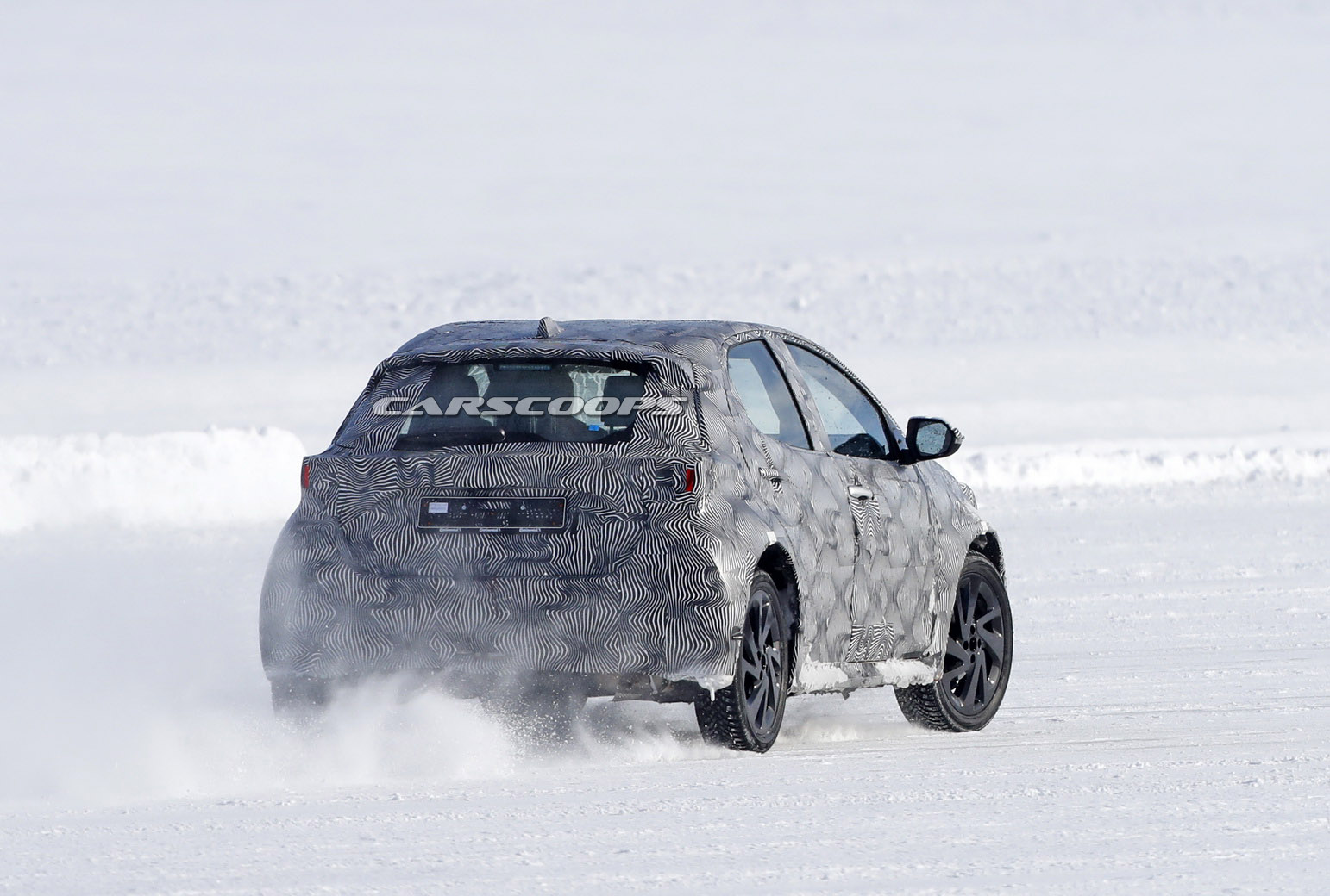 2021 Toyota Yaris-Based SUV And Yaris Cross Spied Playing In The Snow