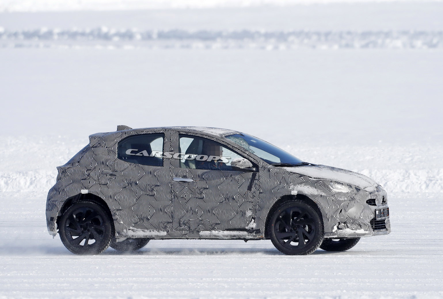 2021 Toyota Yaris-Based SUV And Yaris Cross Spied Playing In The Snow