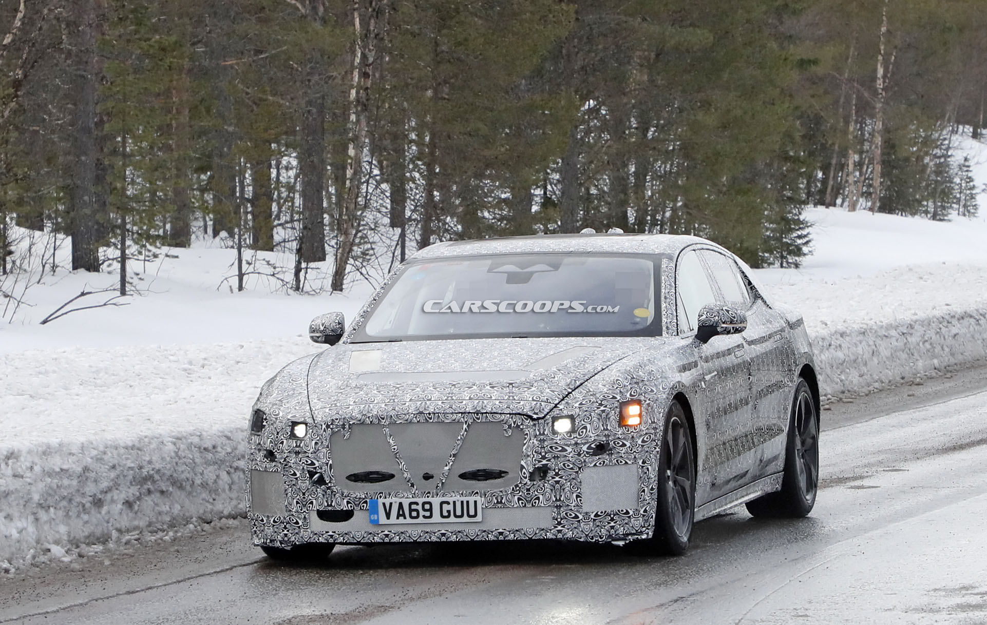 Here’s A Better Look At Jaguar’s All-New, All-Electric Jaguar XJ Wearing Production Body