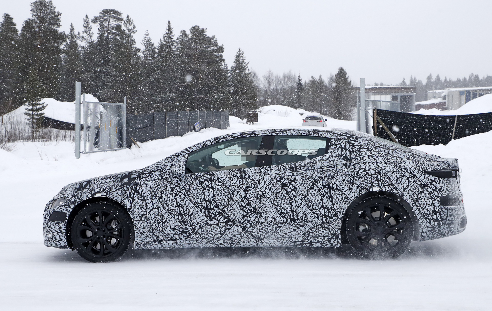 2022 Mercedes-Benz EQE Spied Getting Ready To Join The Electric Craze