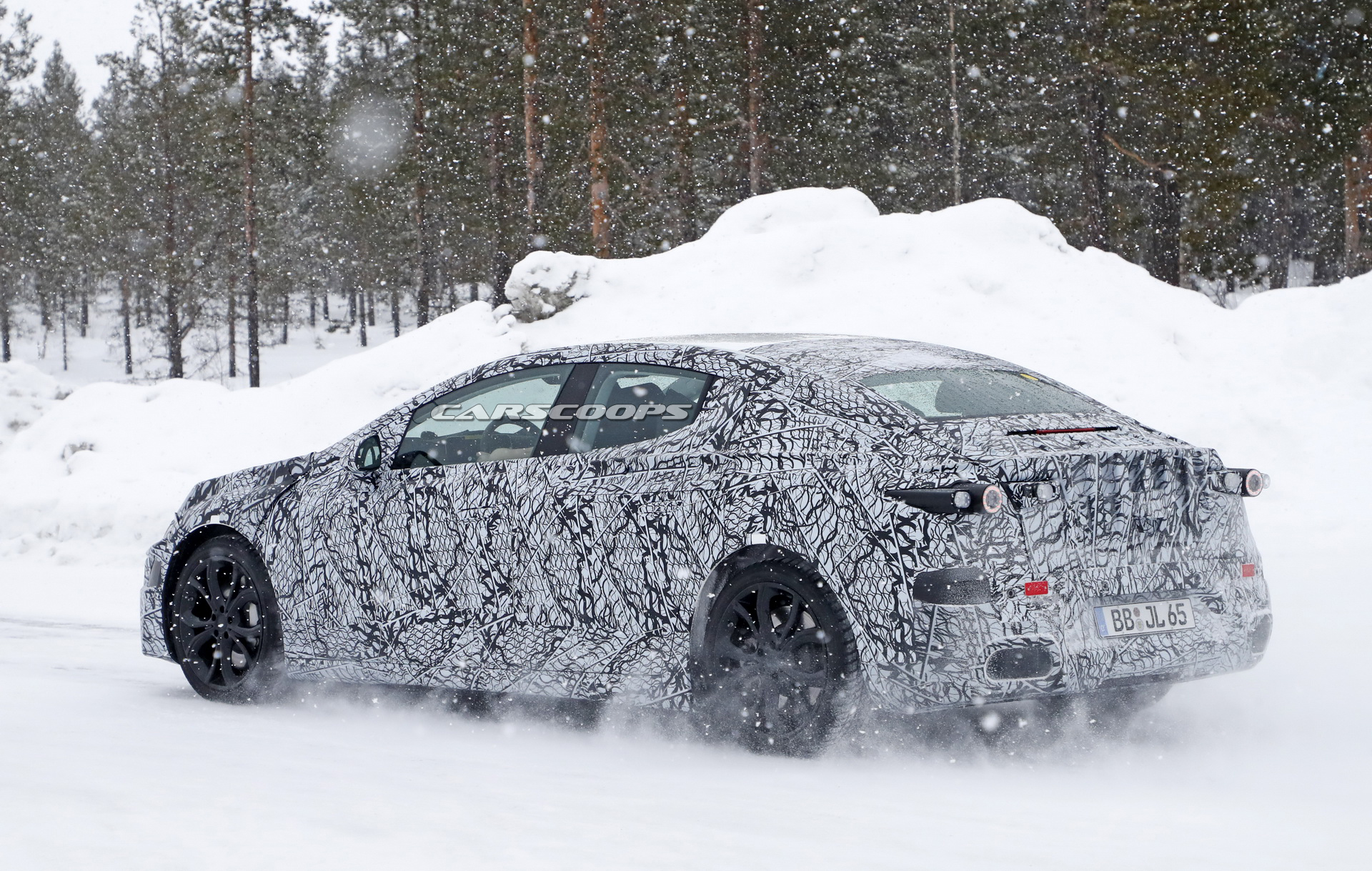 2022 Mercedes-Benz EQE Spied Getting Ready To Join The Electric Craze