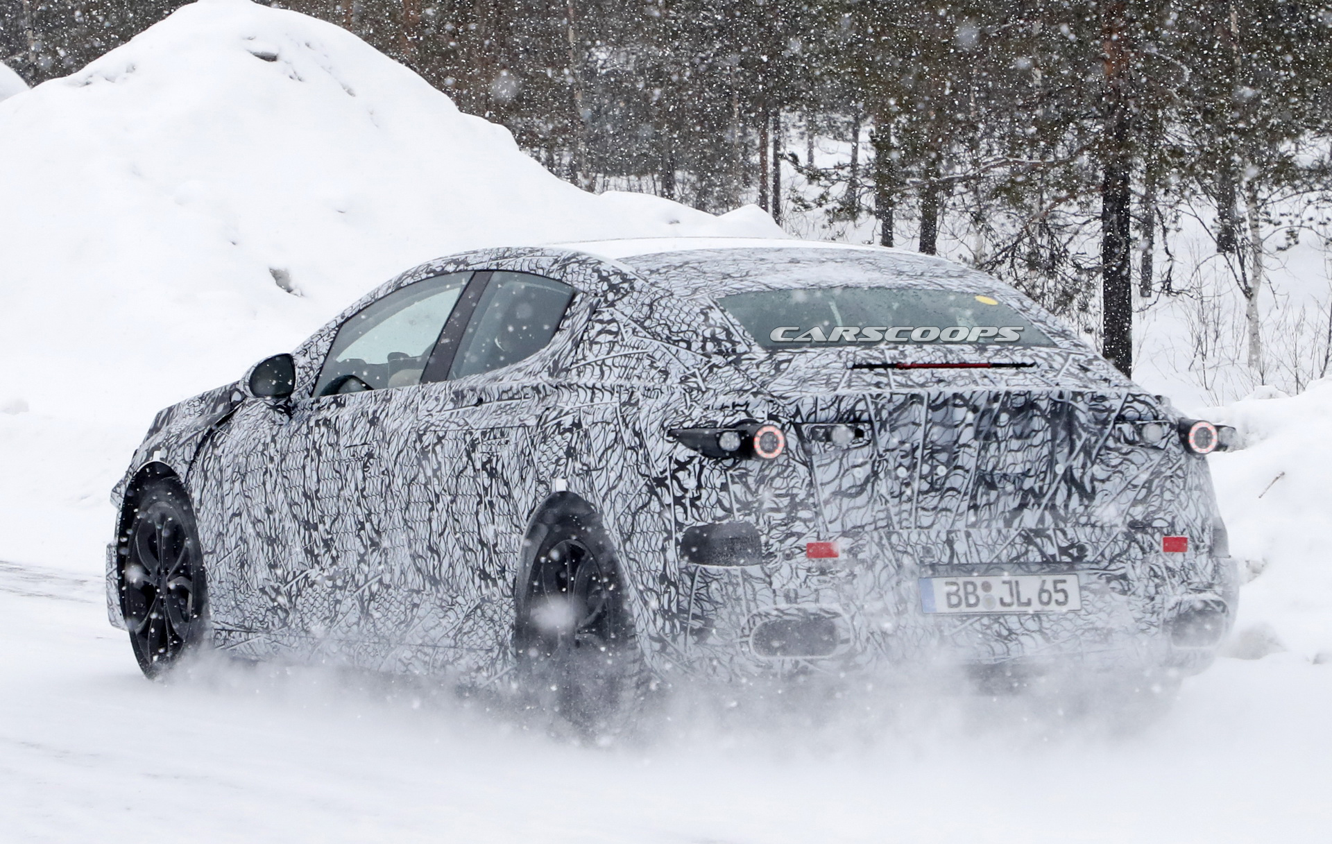 2022 Mercedes-Benz EQE Spied Getting Ready To Join The Electric Craze