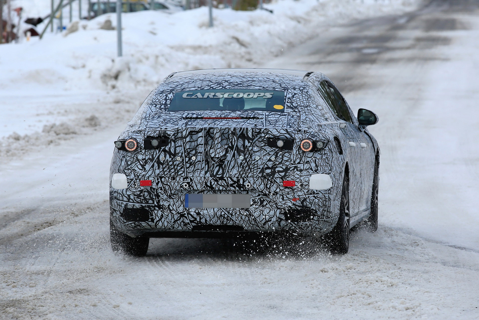 2022 Mercedes-Benz EQE Spied Getting Ready To Join The Electric Craze