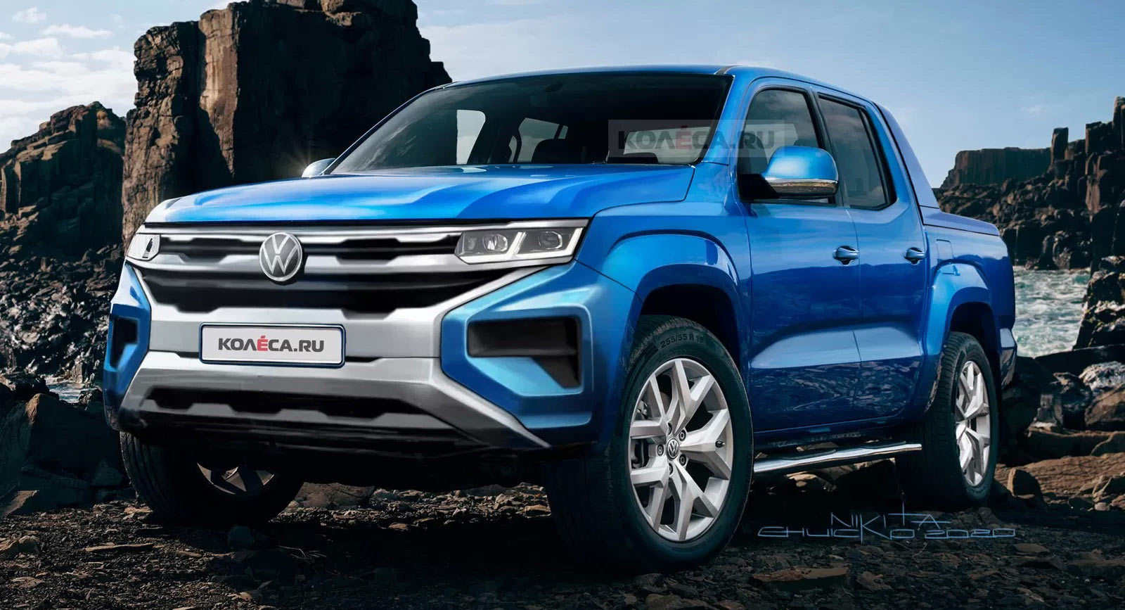 This Should Be It: 2022 VW Amarok Rendered Based On Official Teaser