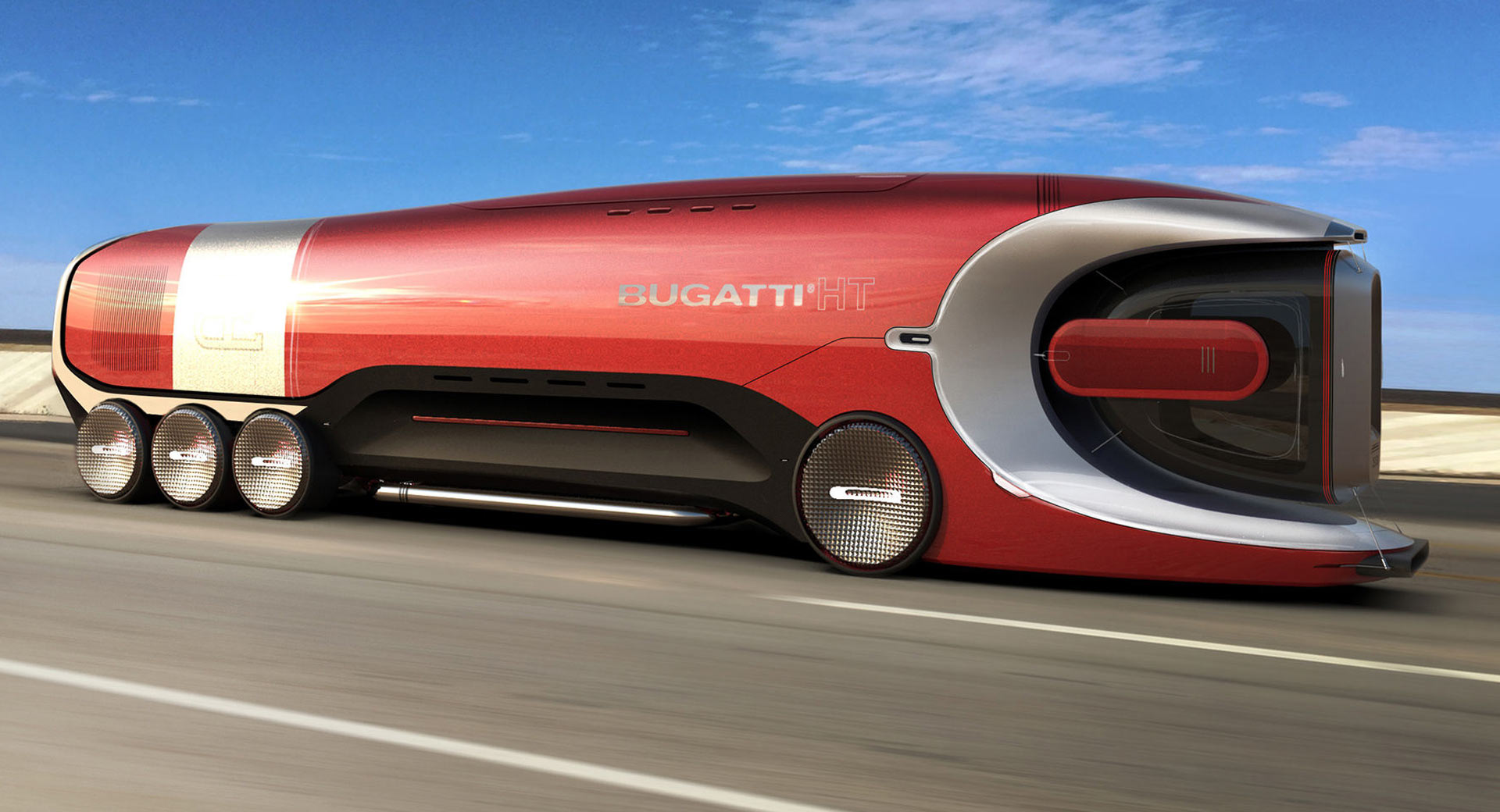Imagine If Bugatti Made A Hyper Semi Truck (This Guy Did) | Carscoops