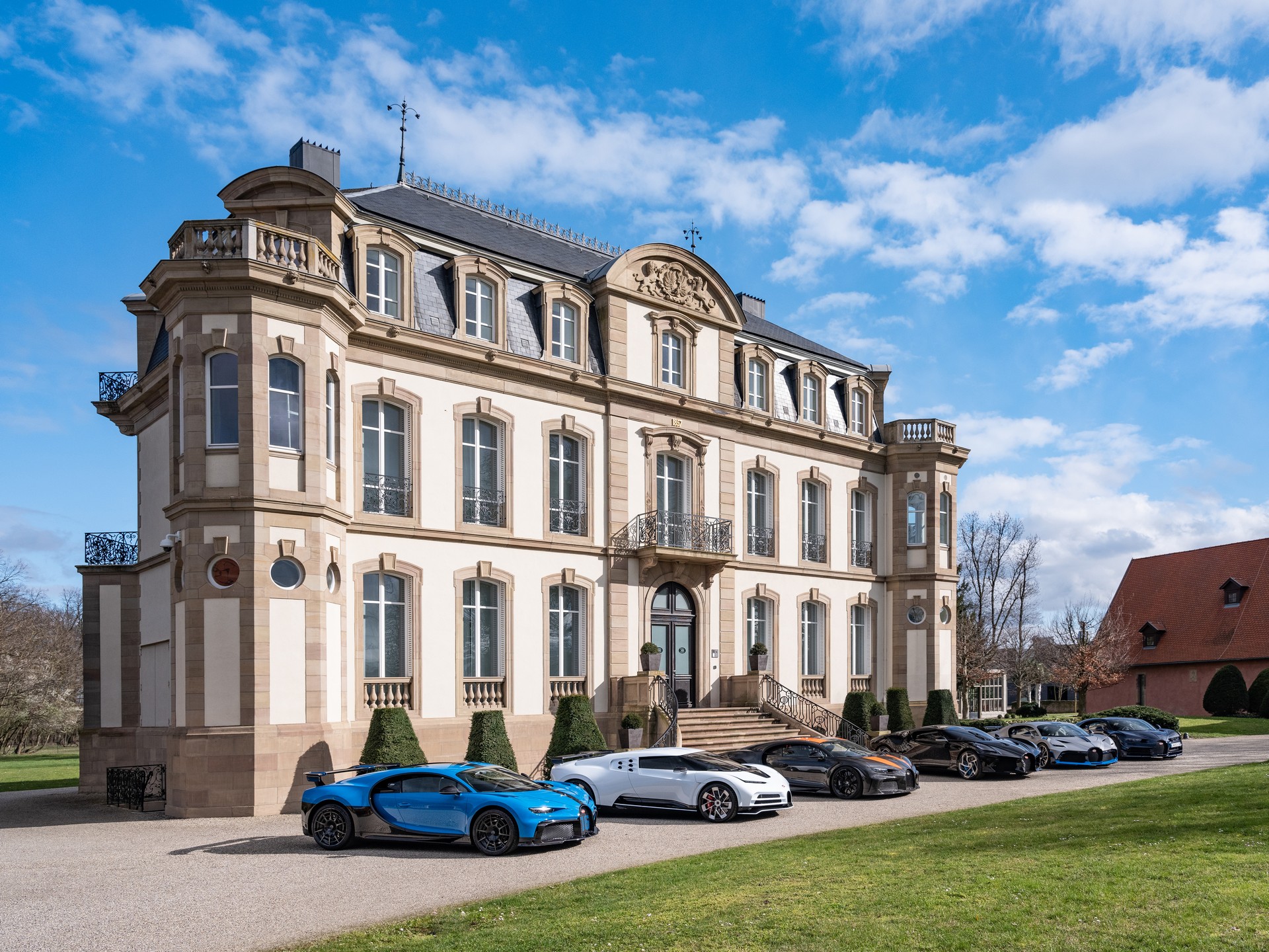 Bugattis Assemble! Company Brings Together Six Cars Worth $35 Million