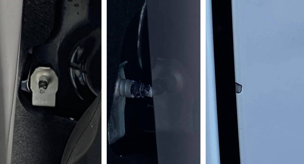 Some 2020 Corvette Owners Are Reporting An Issue With A Screw Chipping The Door