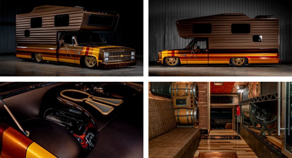  Need Some “Brown Sugar” In Your Life? SEMA Chevrolet C30 V8 Camper Is Worth Six-Figures