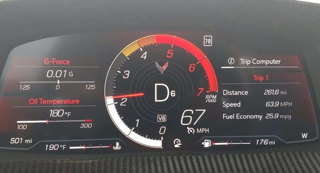 Watch The 2020 Corvette’s Redline Change As It Passes Break-In Period