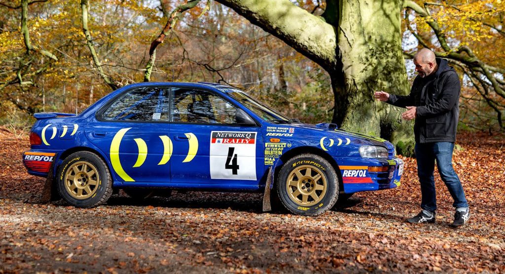  Chris Harris Drives Colin McRae’s Championship-Winning 1995 Subaru Impreza 555