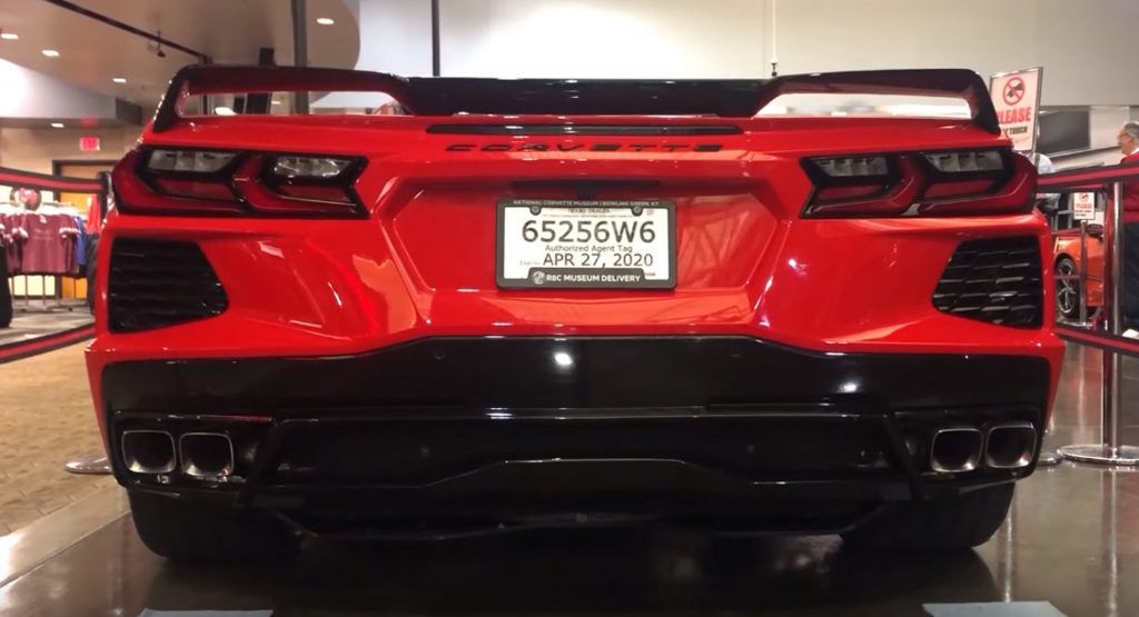  Watch The First 2020 Corvette Stingray Get Delivered At The Corvette Museum