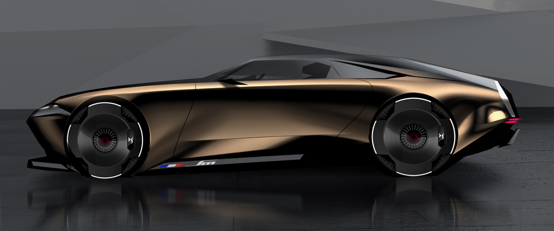 DS Designers Imagine What A Modern-Day Citroen SM Would Look Like